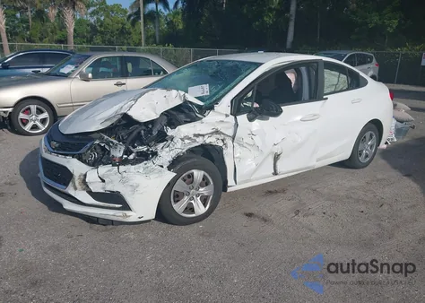 2017 Chevrolet Cruze Ls Auto из США, поврежденный, VIN 1G1BC5SM7H7226089